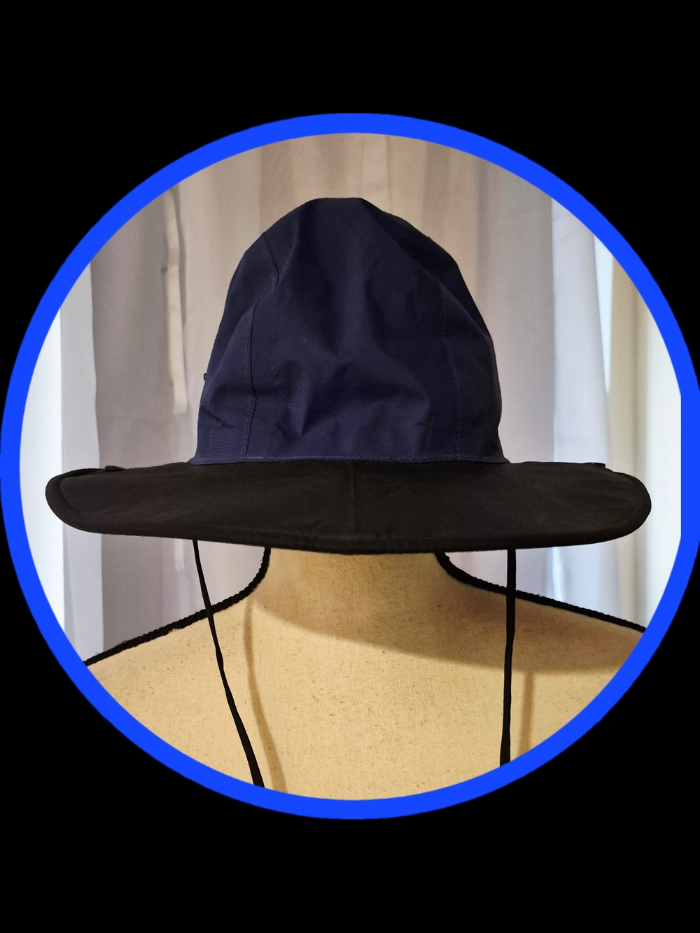 L.L. Bean Unisex Vintage Waterproof Rain Hat w/GORE-TEX Tech and Cinch Cord